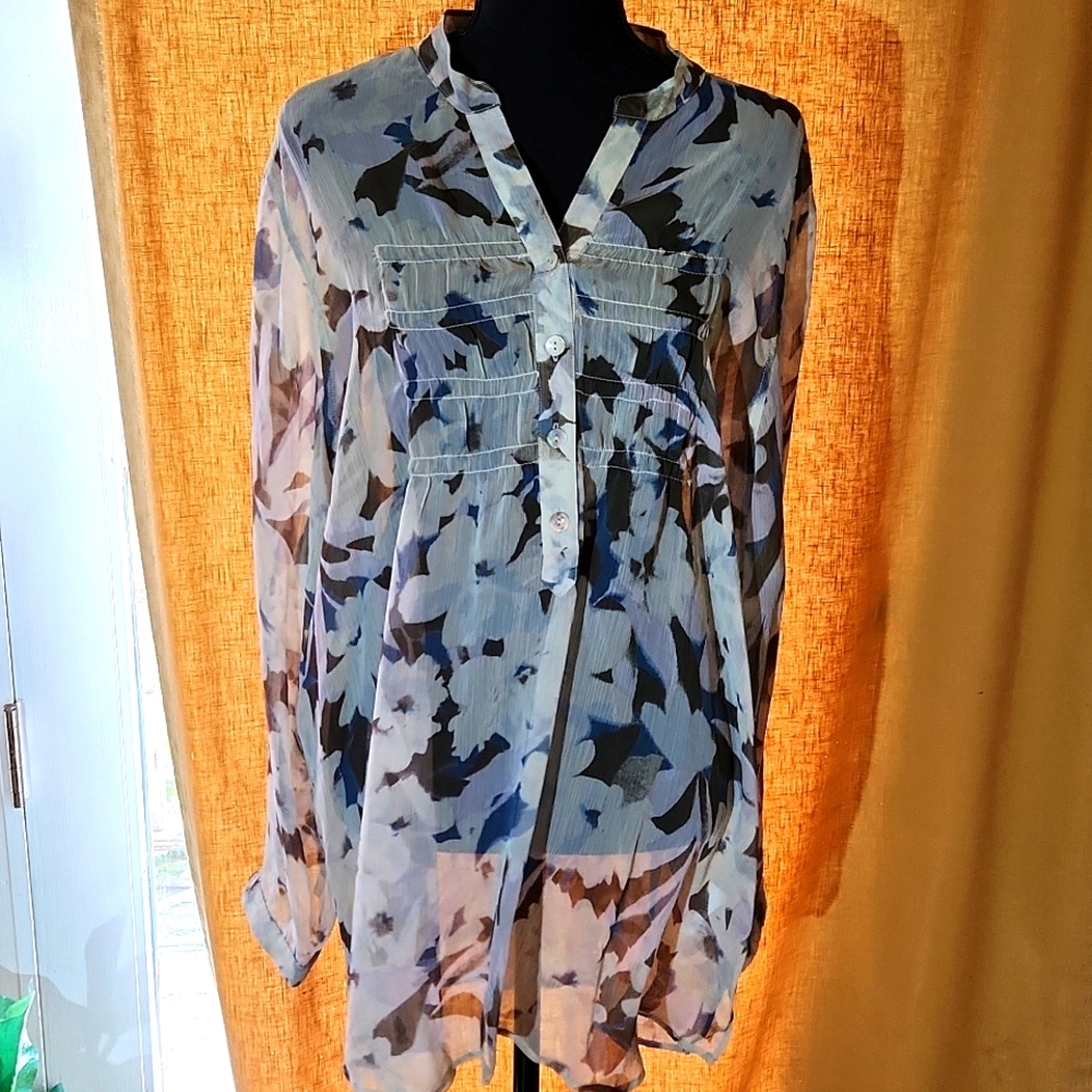 Sheer blouse
